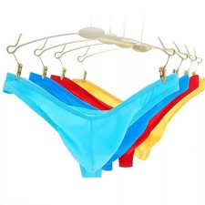 4 Pack Mens Sexy Nylon Thongs