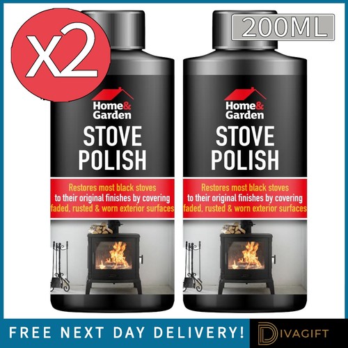 Black stove polish 200ml - x,