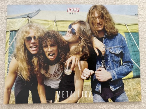 Metallica kerrang poster - metallica,