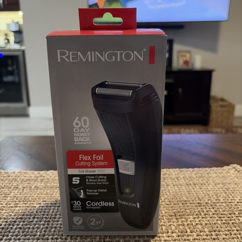 Remington cordless foil shaver - cordless,