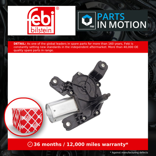 Wiper motor fits opel - zafira, b