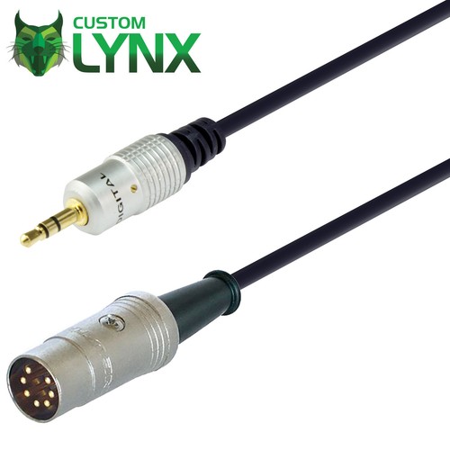 Pin din 5mm stereo mini - stereo,
