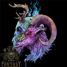 Heavy Metal Music Goat Skull Death Mens Light Cotton T-Shirt