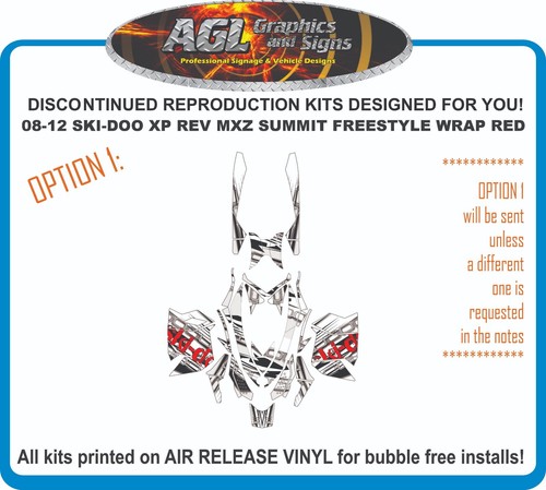 Ski doo freestyle sled wrap - ski-doo, xp