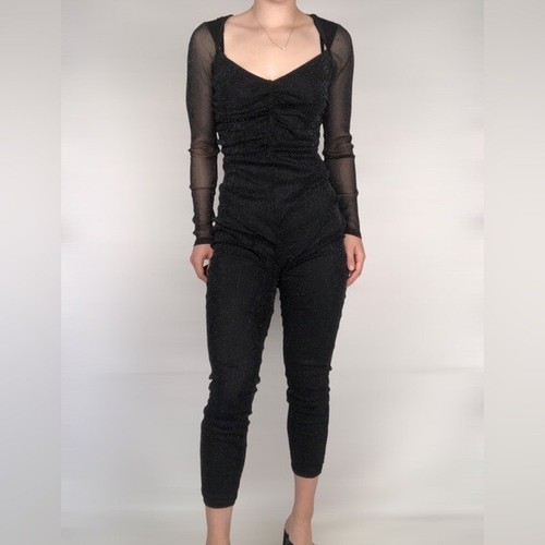 Nwt nbd sienna sparkle catsuit - nbd,