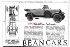 1927 Advert BEAN '18-50 hp' 5-Seater 6-Cyl. Motor Car Original Print Ad 743/64