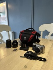 Sony A6000 Mirrorless Camera + 16–50mm, 50mm f/1.8, Sigma 19mm DN – Complete Kit