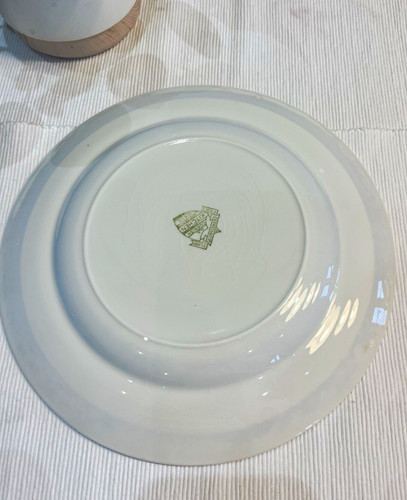 Antique green cornishware - antique,