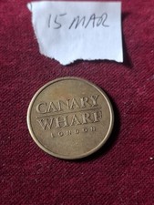 Canary wharf london token - wharf,