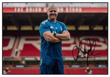 11989. Sean Dyche Signed Pictures (A4 Prints) Forest Everton Burnley Watford etc