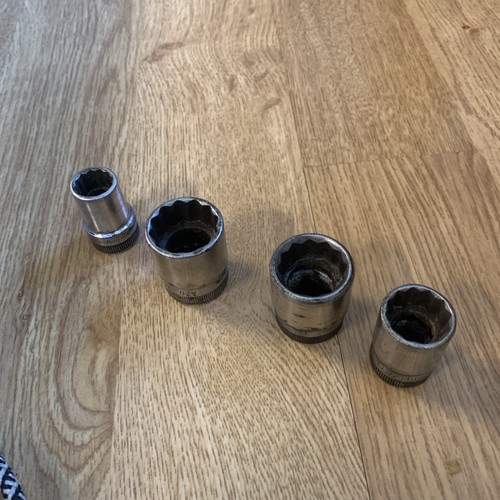 Square drive af sockets - 1/2",