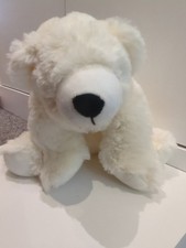 Fluffy Polar Bear Cuddle Toy