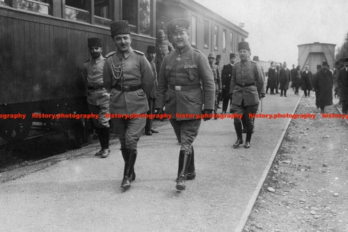 F022311 enver pascha with - f022311,