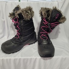 Karrimor Boots Womens Size 5 Black Alaska Weathertite Winter Outdoors Lined