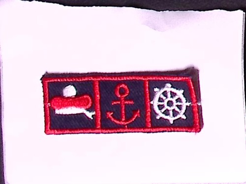 Vintage nautical sailor badge - nautical,