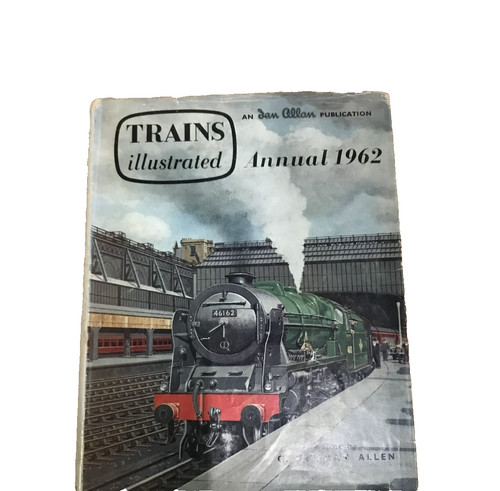 Vintage railway train book - railway,