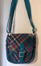 NESS Wool Rich Check Crossbody