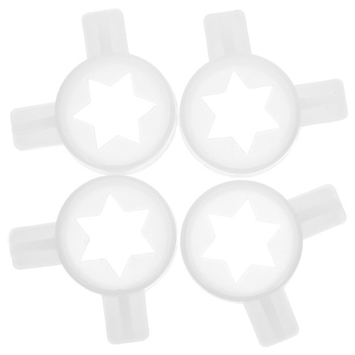 Pcs ice cream nozzle tips - 4,