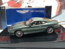 AUTOart MODELS - ASTON MARTIN DB7 VANTAGE - GREEN - 1/43 SCALE MODEL CAR - 50204