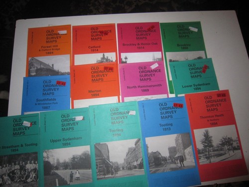 Old ordnance survey maps - old,