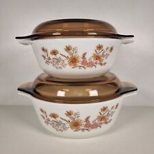 Pyrex Woodland Country Pattern