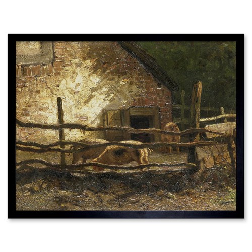 Apol pigs sty wall art - in, a