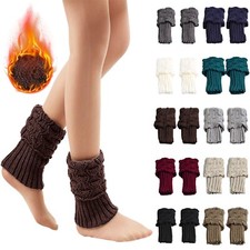 Women's Solid Cable Knit Leg