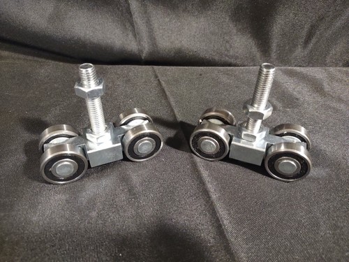 Four wheel trolley - trolley, assemblies
