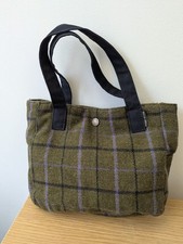 Hoggs Of Fife Tweed Bag Field