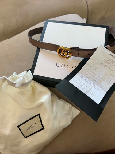 Genuine gucci thin belt waist - gucci,
