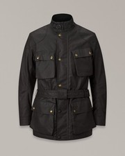 Belstaff Trialmaster Men's Waxed Cotton Jacket Ultracore 8oz - Mahogany