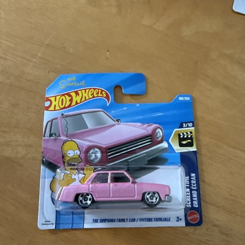 Hot wheels the simpsons family - hot,