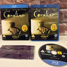 Coraline 3D Blu Ray Lenticular