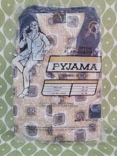 Vintage 1970s Mens Pajamas XL