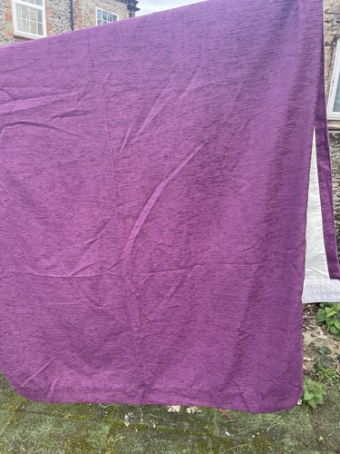 Single dark purple chenille - dark,