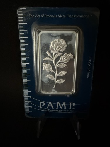 Pamp suisse rosa silver oz - pamp,