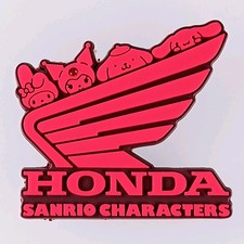 Kuromi My Melody Honda Super Cub × Sanrio Characters Rubber Magnet From Japan