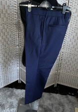 Dark Blue and Black Tonic Trousers W30 28  Mod Skinhead Northern Soul Mohair Mix
