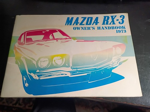 1973 mazda owner s - mazda, rx-3