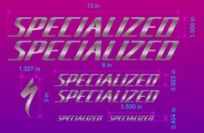 Specialized Bike Frame Decal