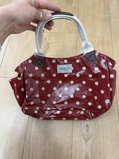 Stylish Cora Taylor Bag Red with White Polka Dot on Trend.