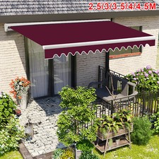 Half Cassette Electric Awning