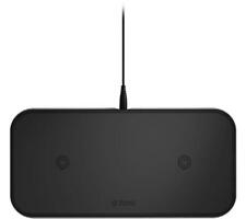 Zens Dual Fast Wireless Charger 10W - Aluminium Series