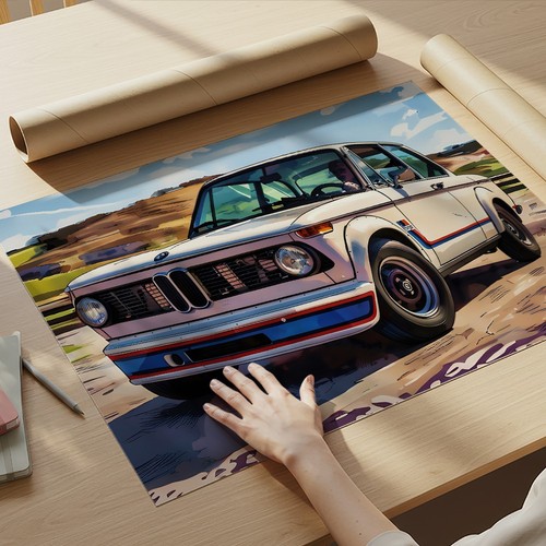Bmw 2002 turbo artwork - turbo,