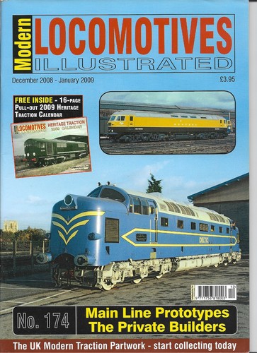 Modern locomotives illustrated - modern,