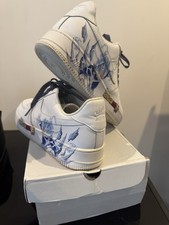 Men’s Custom Nike Air Force 1s With Dragon Ball Z Painting Size 8.5