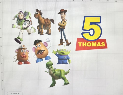 Personalised toy story - personalised,