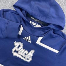 Adidas NCAA Nevada Wolf Pack Fashion Pullover Hoodie Womens S Blue Athletic Walk