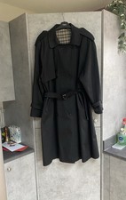 Stunning vintage black trench