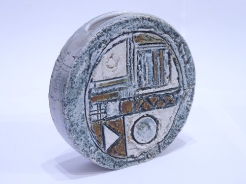 Troika small wheel vase - vase, 4.5"